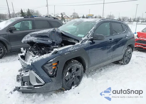 2026 Hyundai Kona Sel Sport z USA, uszkodzony, nr VIN KM8HFCAB3TU344627